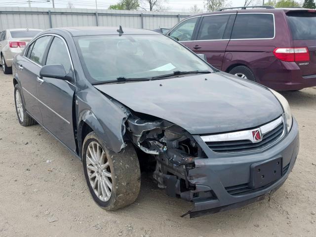 1G8ZV57768F140081 - 2008 SATURN AURA XR GRAY photo 1