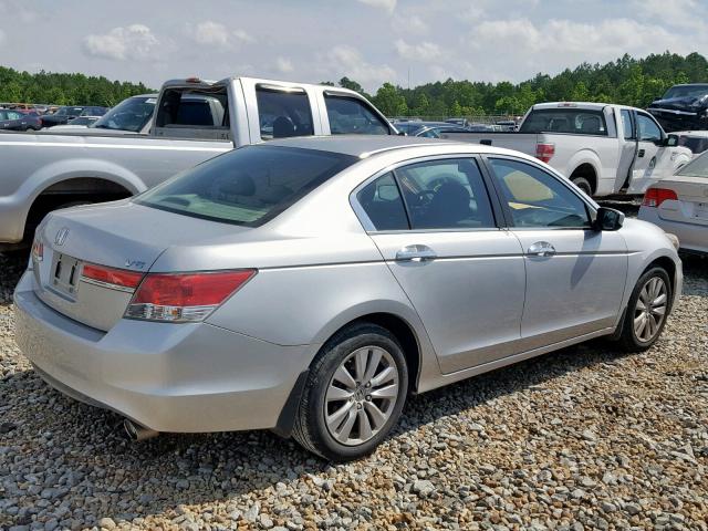 1HGCP3F72CA007918 - 2012 HONDA ACCORD EX SILVER photo 4