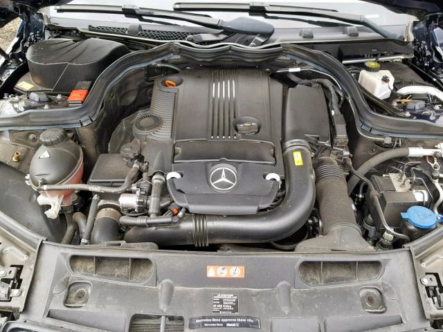 WDDGJ4HBXFG407922 - 2015 MERCEDES-BENZ C 250 BLUE photo 7