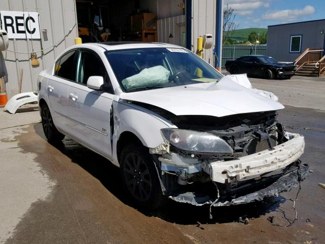 JM1BK123471651622 - 2007 MAZDA 3 S WHITE photo 1