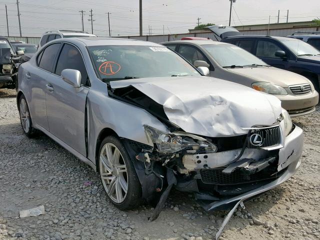 JTHBK262892090487 - 2009 LEXUS IS 250 SILVER photo 1