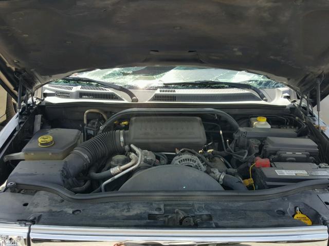 1J8HH58N76C192638 - 2006 JEEP COMMANDER BLACK photo 7