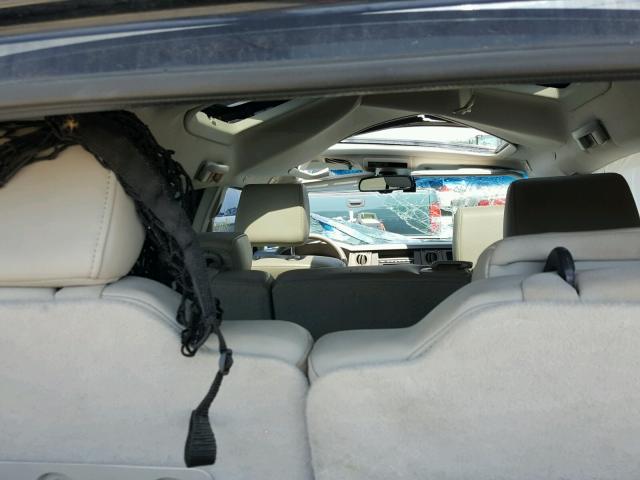 1J8HH58N76C192638 - 2006 JEEP COMMANDER BLACK photo 9