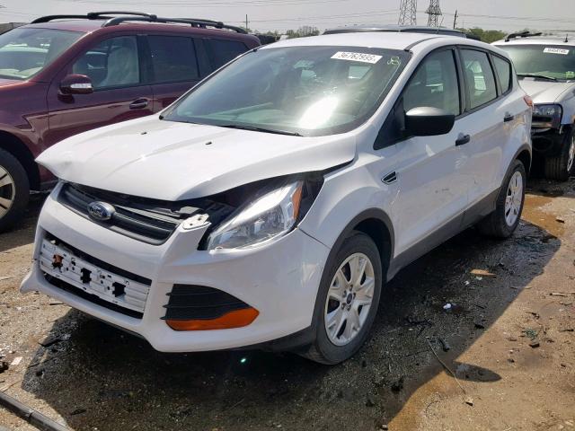 1FMCU0F70FUC33069 - 2015 FORD ESCAPE S WHITE photo 2