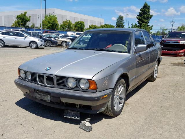 WBAHD2312MBF72141 - 1991 BMW 535 I AUTO GRAY photo 2