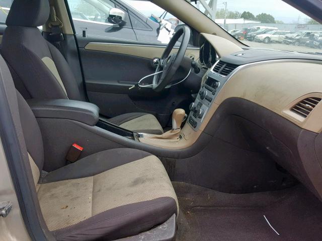1G1ZB5E03CF287917 - 2012 CHEVROLET MALIBU LS GOLD photo 5