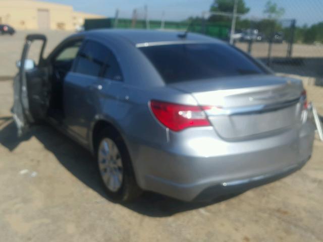 1C3CCBAB6EN141072 - 2014 CHRYSLER 200 LX SILVER photo 3