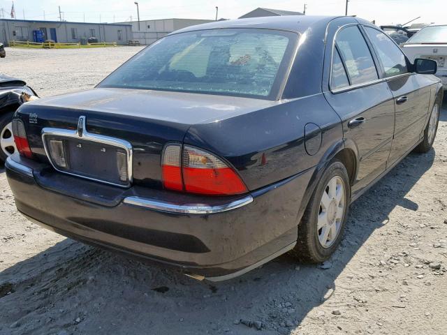 1LNHM86S23Y676143 - 2003 LINCOLN LS BLACK photo 4