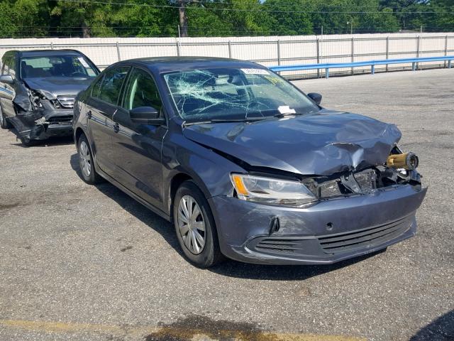 3VW2K7AJ0BM399993 - 2011 VOLKSWAGEN JETTA BASE GRAY photo 1