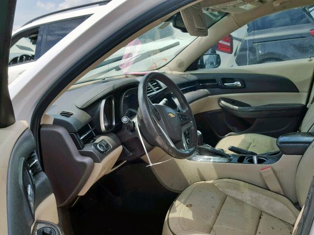 1G11G5SX2FF293244 - 2015 CHEVROLET MALIBU LTZ 白色 照片 9