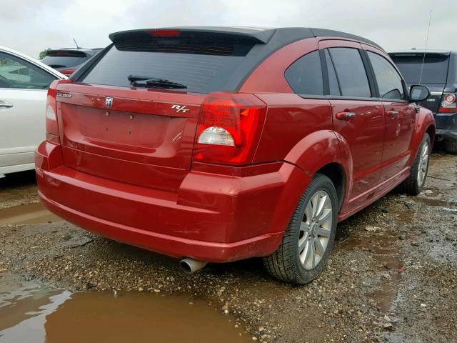 1B3HB78K87D126719 - 2007 DODGE CALIBER R/ RED photo 4