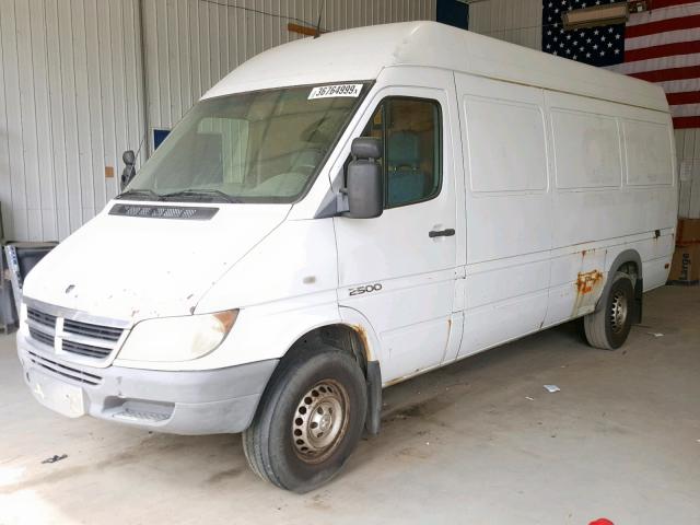 WD0PD744065930931 - 2006 DODGE SPRINTER 2 WHITE photo 2