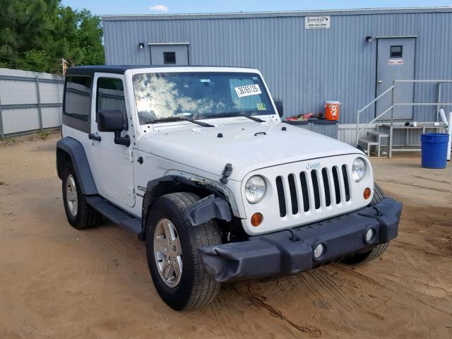 1J4AA2D11BL599339 - 2011 JEEP WRANGLER S WHITE photo 1