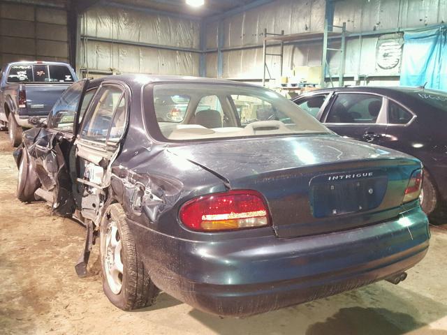 1G3WH52K3WF406794 - 1998 OLDSMOBILE INTRIGUE GREEN photo 3