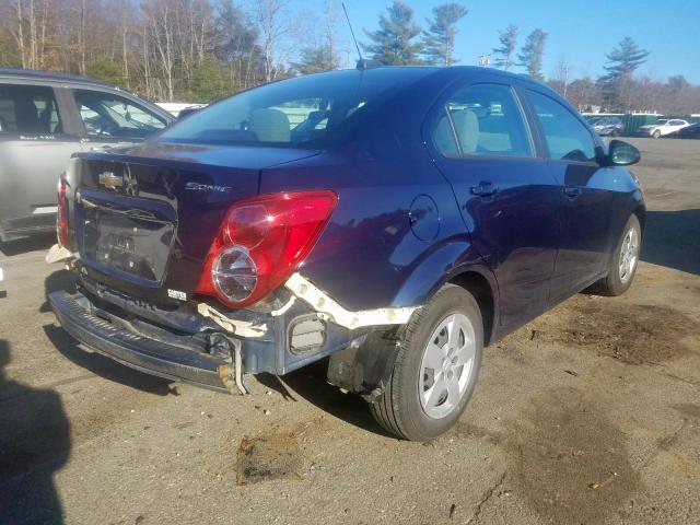 1G1JA5SG2F4217844 - 2015 CHEVROLET SONIC LS  照片 4