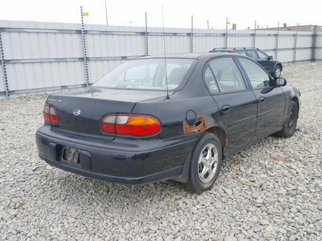 1G1NE52M9X6157000 - 1999 CHEVROLET MALIBU LS BLACK photo 4