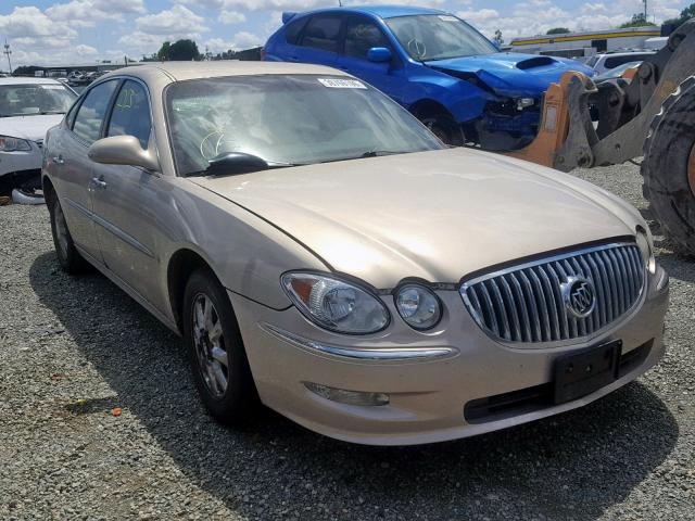 2G4WD582591101355 - 2009 BUICK LACROSSE C GOLD photo 1