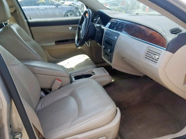 2G4WD582591101355 - 2009 BUICK LACROSSE C GOLD photo 5