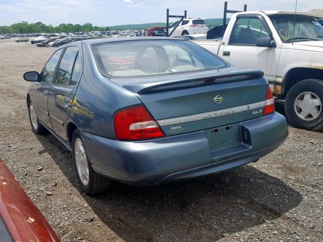 1N4DL01A01C134772 - 2001 NISSAN ALTIMA GXE BLUE photo 3