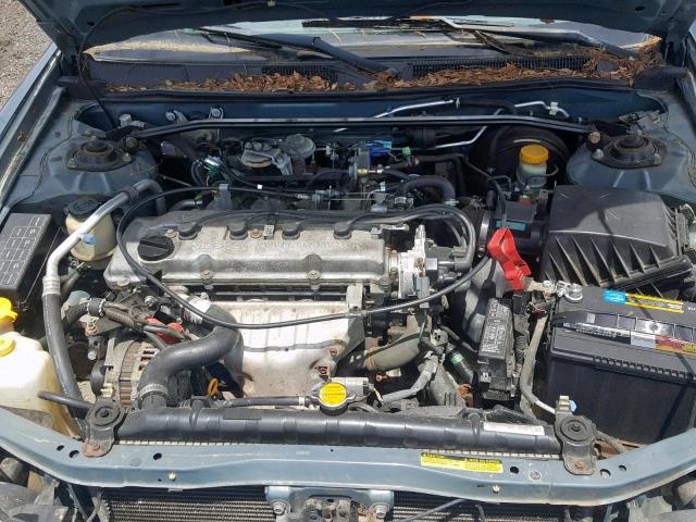 1N4DL01A01C134772 - 2001 NISSAN ALTIMA GXE BLUE photo 7