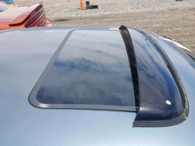 1N4DL01A01C134772 - 2001 NISSAN ALTIMA GXE BLUE photo 9