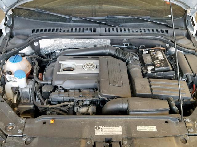 3VW5A7AJ0DM237512 - 2013 VOLKSWAGEN JETTA GLI SILVER photo 7