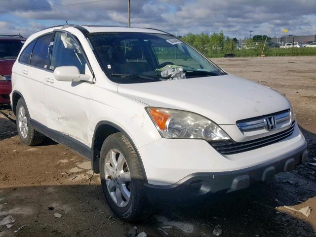 JHLRE48757C114220 - 2007 HONDA CR-V EXL WHITE photo 1