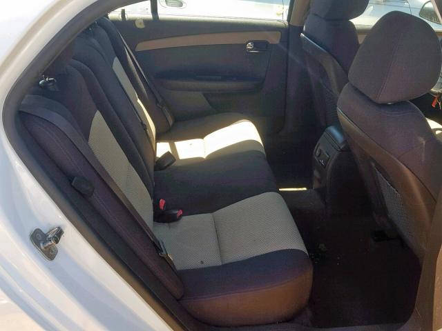 1G1ZC5E08CF277977 - 2012 CHEVROLET MALIBU 1LT 白色 照片 6