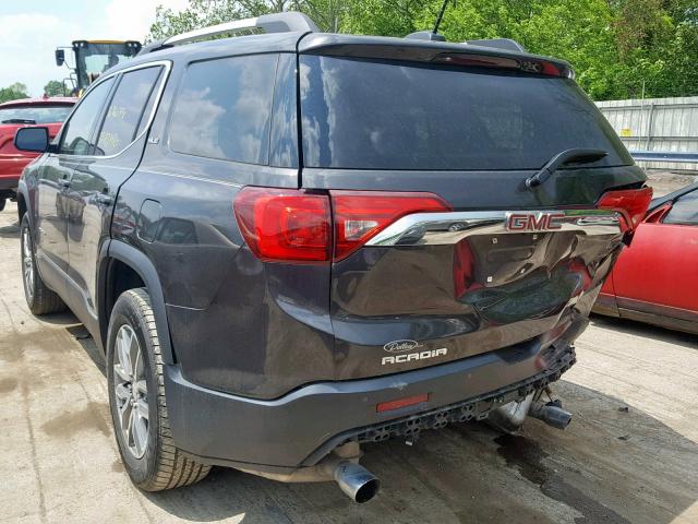 1GKKNLLS5HZ308981 - 2017 GMC ACADIA SLE GRAY photo 3