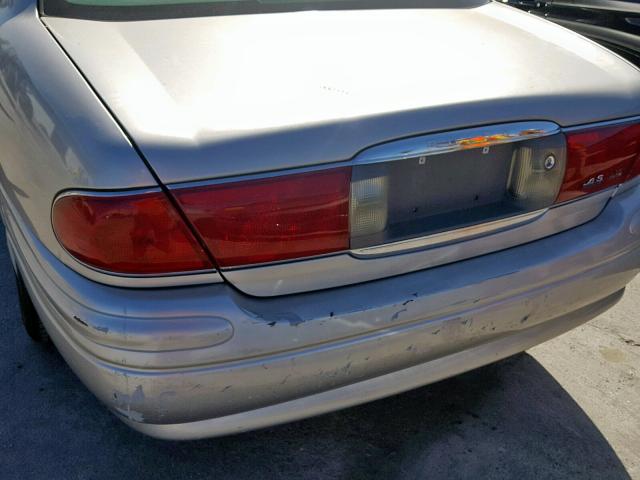 1G4HP52K844127423 - 2004 BUICK LESABRE CU SILVER photo 9