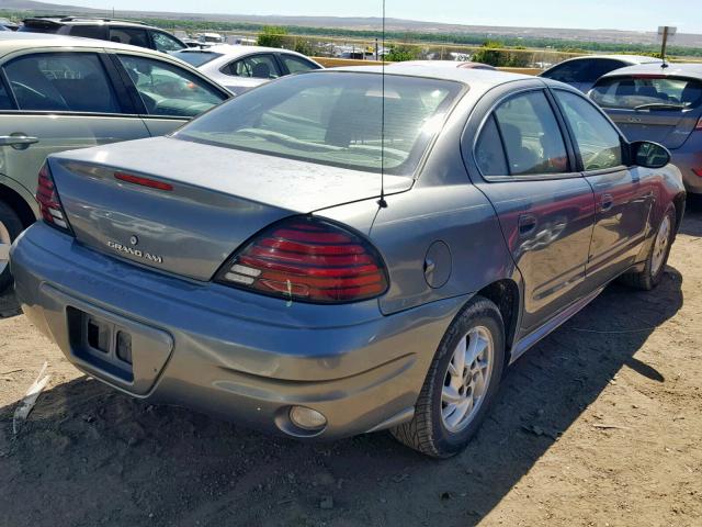 1G2NF52EX4C134467 - 2004 PONTIAC GRAND AM S GRAY photo 4