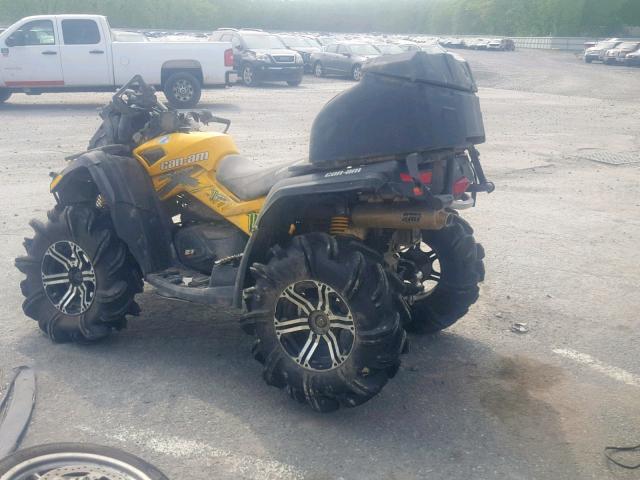 3JBEWCN17CJ002518 - 2012 CAN-AM OUTLANDER YELLOW photo 3