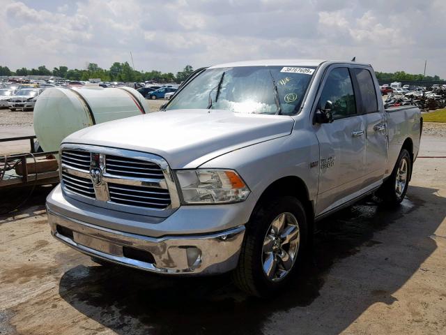 1C6RR7GT5DS531587 - 2013 RAM 1500 SLT SILVER photo 2