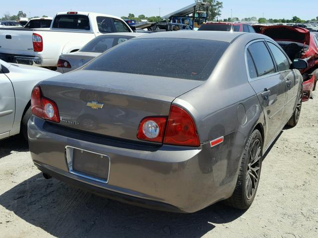 1G1ZC5EB3AF245209 - 2010 CHEVROLET MALIBU 1LT BROWN photo 4