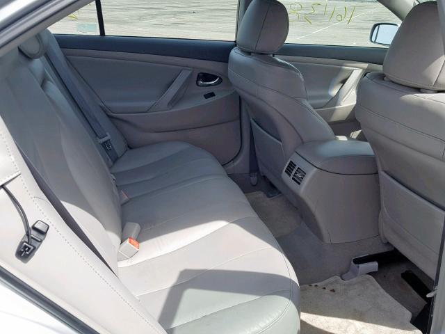 4T1BB46K09U069081 - 2009 TOYOTA CAMRY HYBR SILVER photo 6