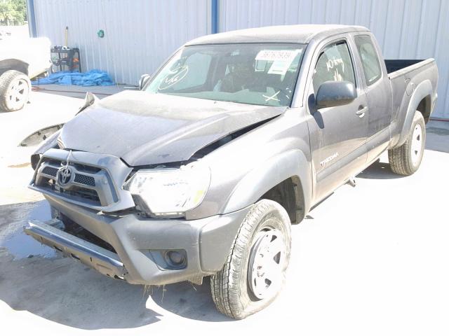 5TFTX4GN3FX043278 - 2015 TOYOTA TACOMA PRE GRAY photo 2