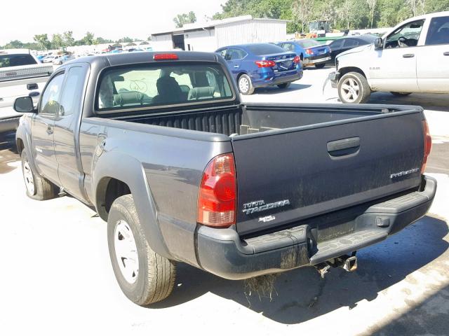 5TFTX4GN3FX043278 - 2015 TOYOTA TACOMA PRE GRAY photo 3