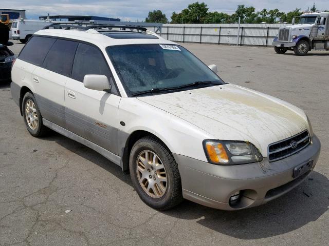 4S3BH806927665011 - 2002 SUBARU LEGACY OUT WHITE photo 1