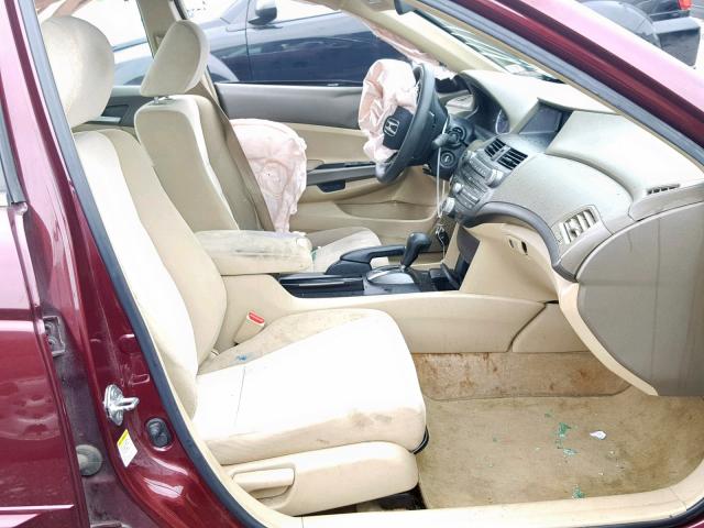 1HGCP26418A105104 - 2008 HONDA ACCORD LXP RED photo 5