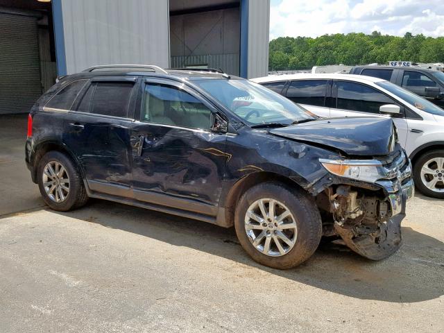 2FMDK3J98CBA42652 - 2012 FORD EDGE SEL BLACK photo 9