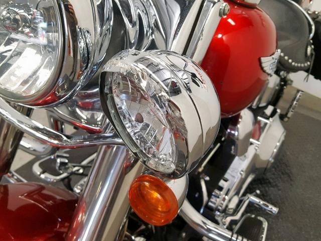 1HD1JDB306Y055024 - 2006 HARLEY-DAVIDSON FLSTNI RED photo 11