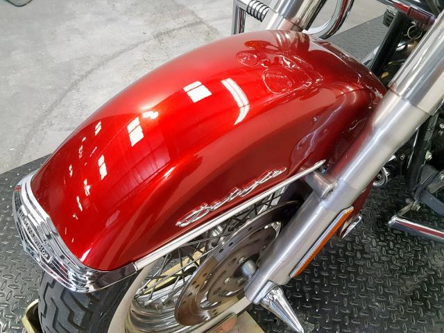 1HD1JDB306Y055024 - 2006 HARLEY-DAVIDSON FLSTNI RED photo 9