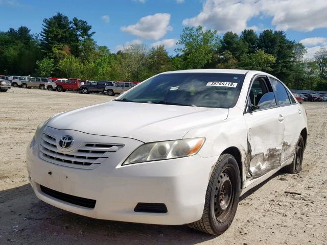 4T1BK46K07U556648 - 2007 TOYOTA CAMRY NEW WHITE photo 2