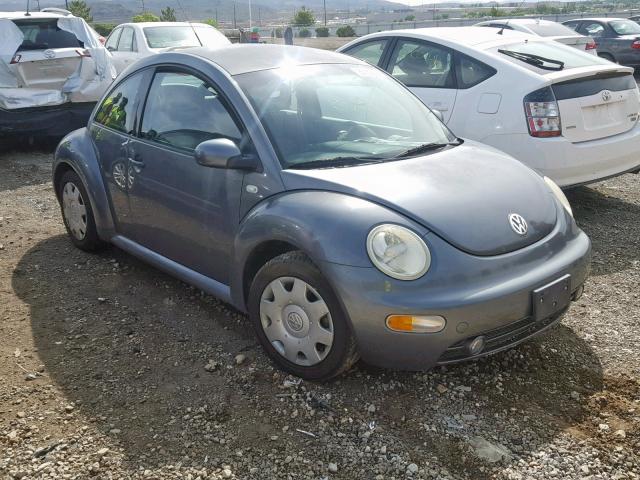 3VWCK21C82M422302 - 2002 VOLKSWAGEN NEW BEETLE ნაცრისფერი ფოტო 1