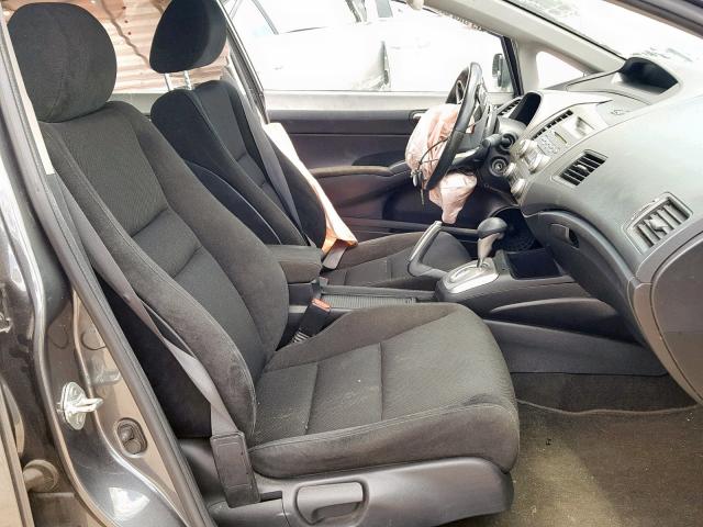 19XFA1F64BE044277 - 2011 HONDA CIVIC LX-S رمادي صورة 5