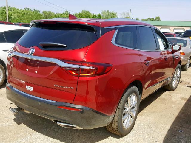 5GAERCKW4KJ233148 - 2019 BUICK ENCLAVE PR RED photo 4