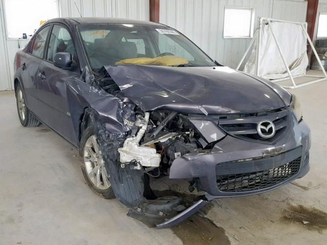 JM1BK323681818818 - 2008 MAZDA 3 S GRAY photo 1