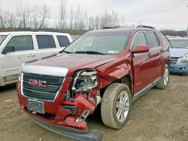 2CTALUEC5B6304686 - 2011 GMC TERRAIN SL RED photo 2