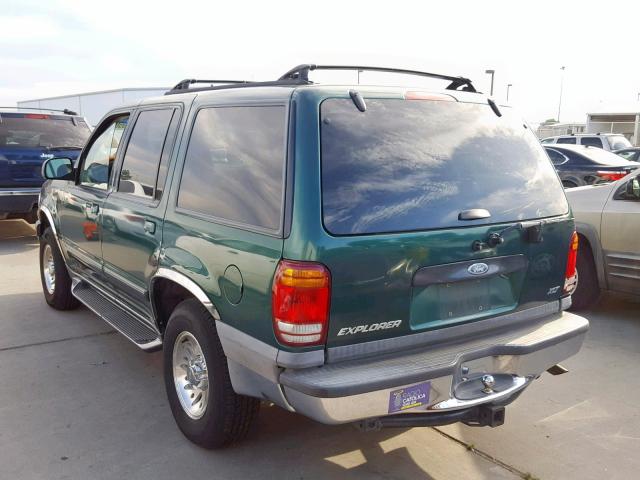 1FMZU32E6XUA24940 - 1999 FORD EXPLORER GREEN photo 3