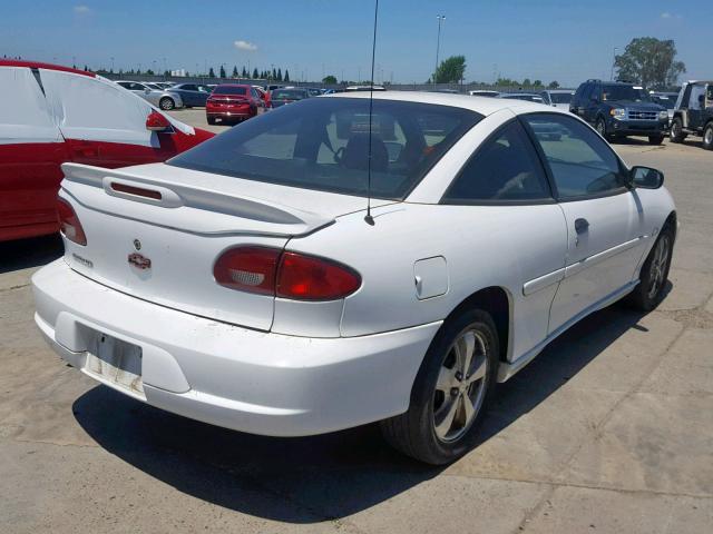 1G1JF12T0Y7290462 - 2000 CHEVROLET CAVALIER Z WHITE photo 4